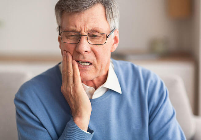 Bolesť pri nosení strojčeka